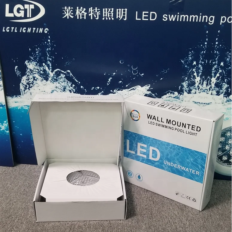 wall-mounted 12v high power waterproof led rgb swimming pool light pool & accessories