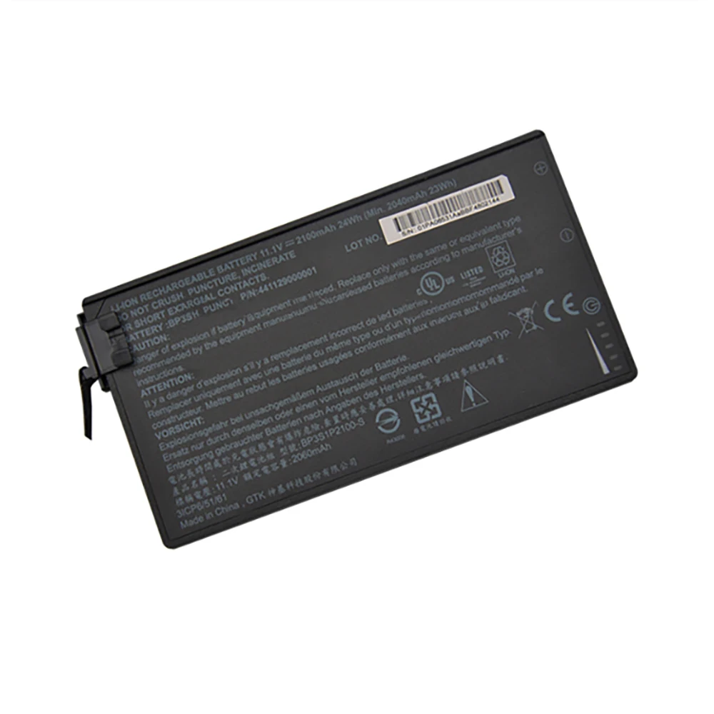 External laptop battery charger 441129000001 li ion battery for Getac V110 original laptop battery BP3S1P2100-S batteries