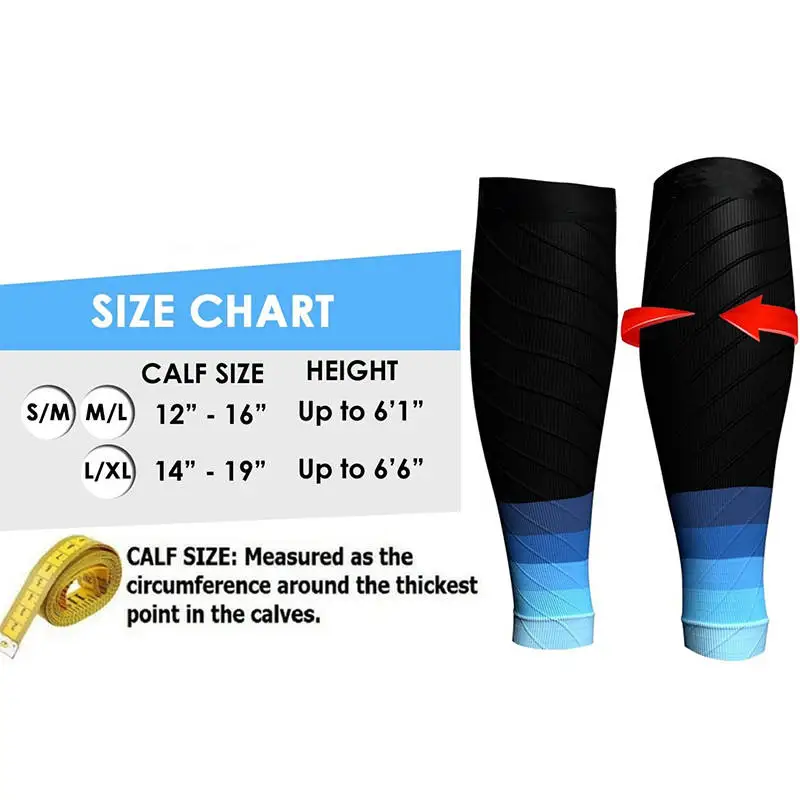 Copper Infused Compression Calf Sleeve for Sports   Breathable Copper Infused Compression Calf Sleeve