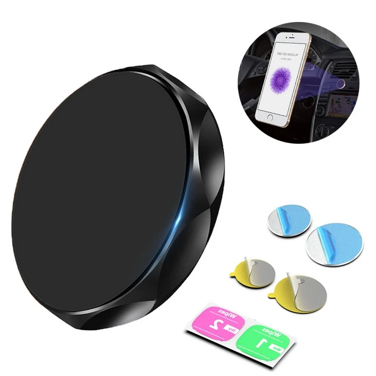 Factory Price Metal Magnetic Cell Mobile Phone Car Holder Wall Mount Support Magnet Tablet Auto Dashboard GPS Stand