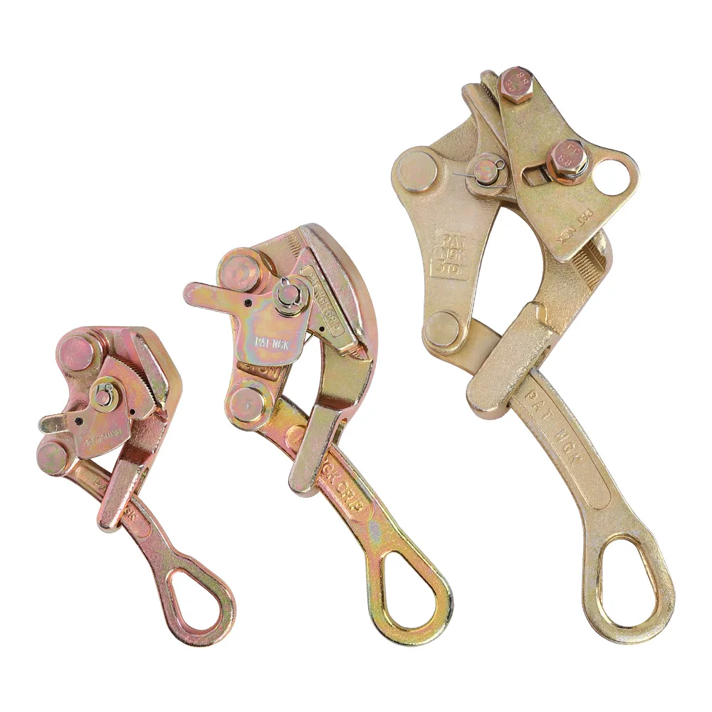 0.5T-3T Wire Grip Steel Pulling Tool for Wire Rope Cable Clamp Wire Pulling Grip Hand Puller tensioner