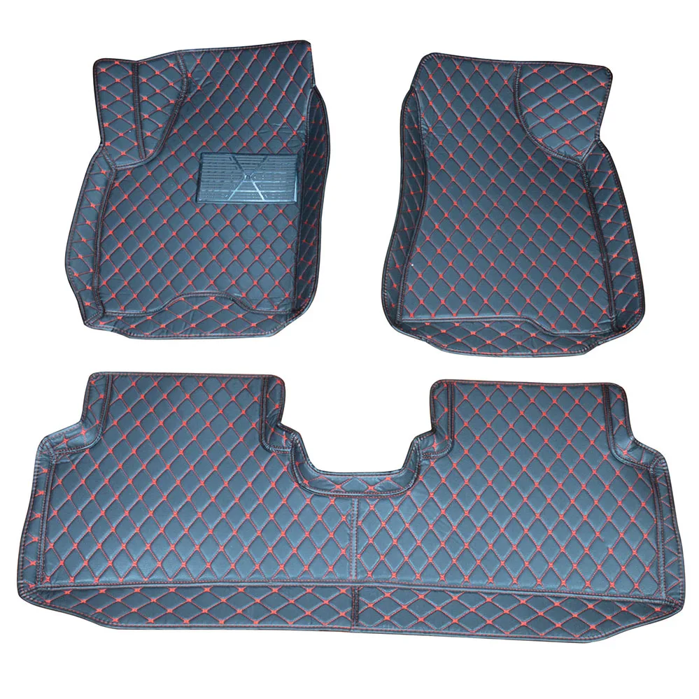 QCI163 3D Custom Fit Car Floor Mats All Leather Car Floor Pad For 07-16 Kia Sportage carpets