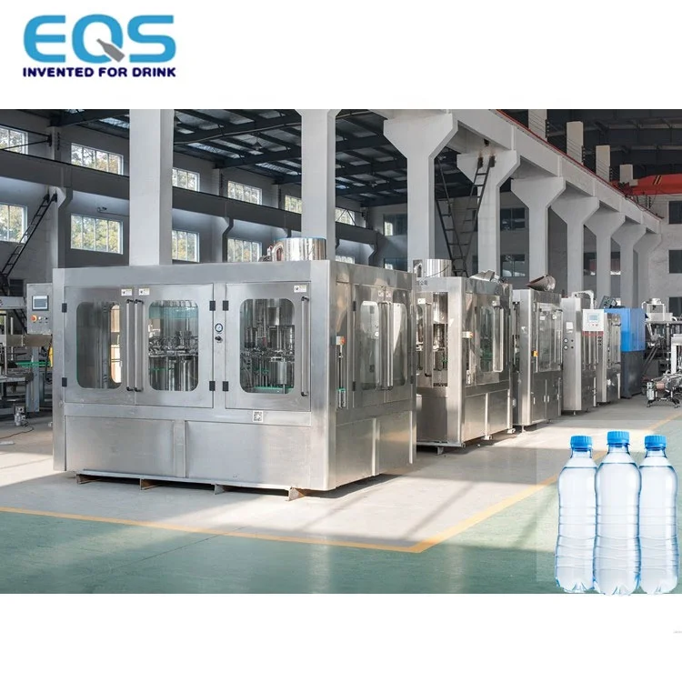 
Mineral Water Plant Full Production Line Drinking Water Treatment And Packing Plant 