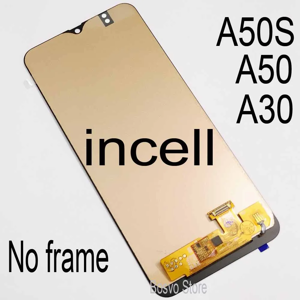 For samsung A50 lcd SM-A505FN/DS A505F/DS A505 screen display with touch digitizer assembly incell quality