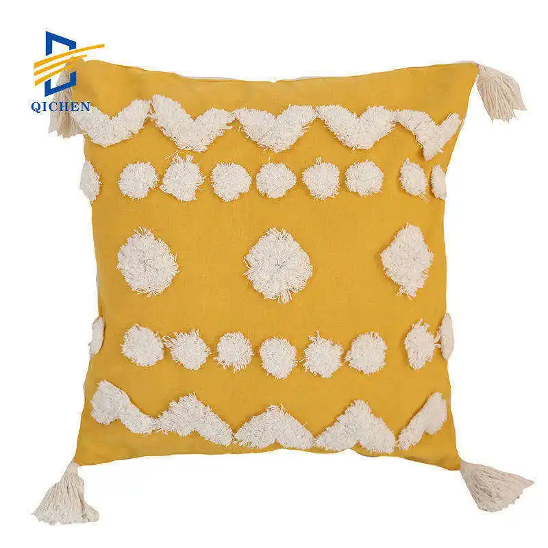 Innermor newest Handmade Crochet High Quality Decor Knit Cotton Luxury Moroccan Style Throw Pillow Case Cushion Covers