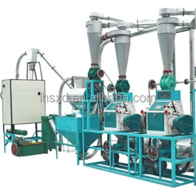 Commercial wheat corn flour mill production line /Wheat milling  equipment manufacturers/Grain processing machinery