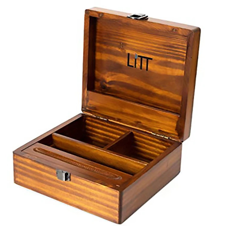 
Customizable Hot Selling Creative Pine Gift Wooden Jewelry Storage Box 