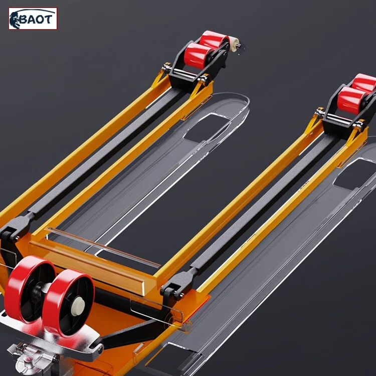 2500kg Forklift Pu Wheel Hydraulic Hand Lift Pallet Jack Manual Hand Pallet Truck