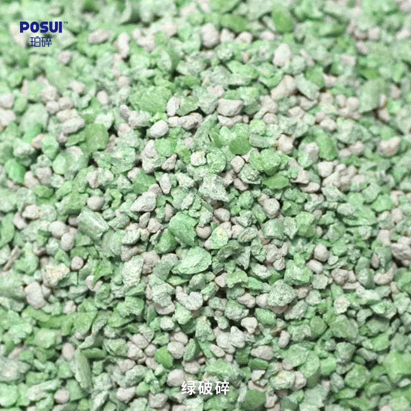 New Flushable Super Odor Control  Zeolite Tofu Mix Cat Litter For Pet Shop
