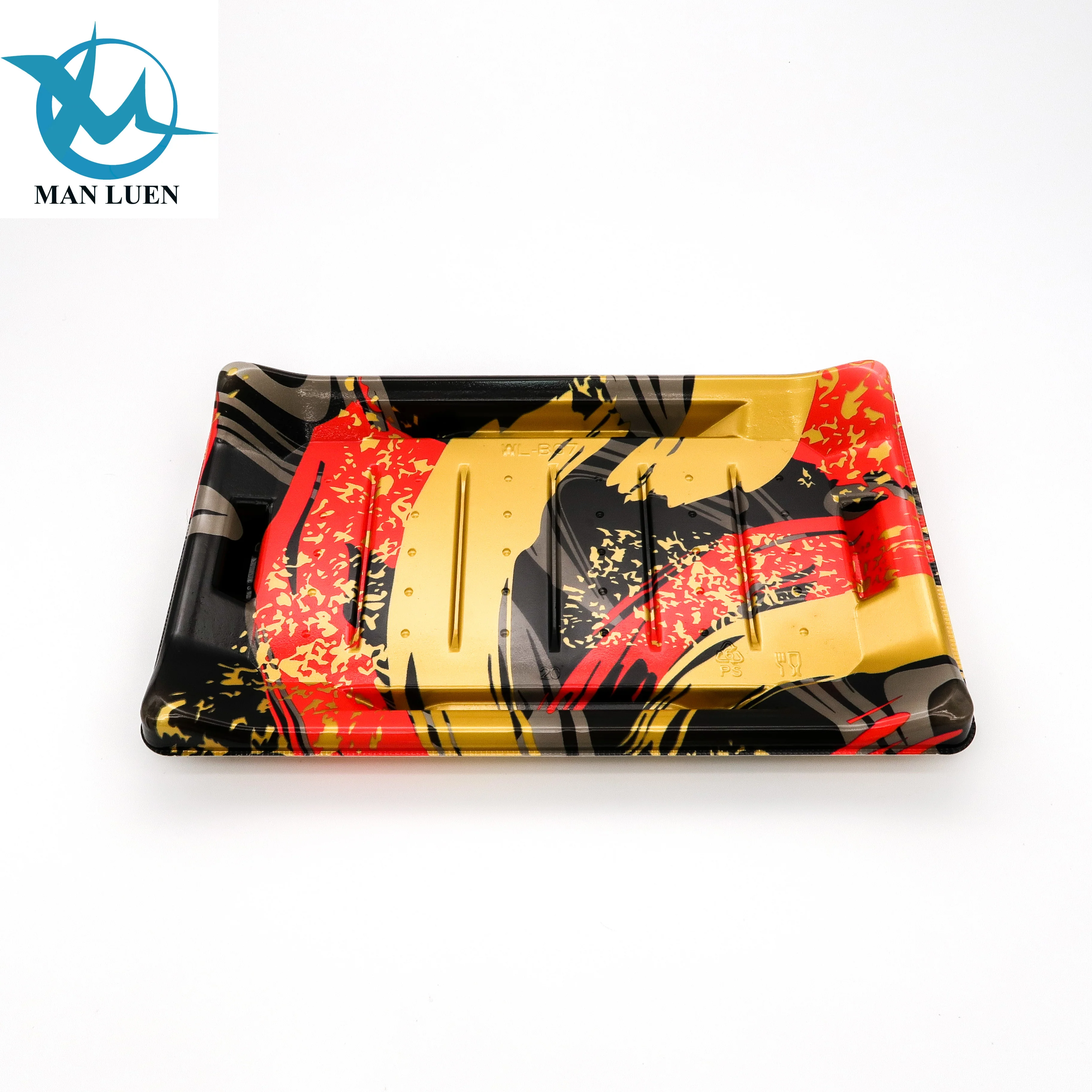 Disposable Plastic Sushi tray with Lid