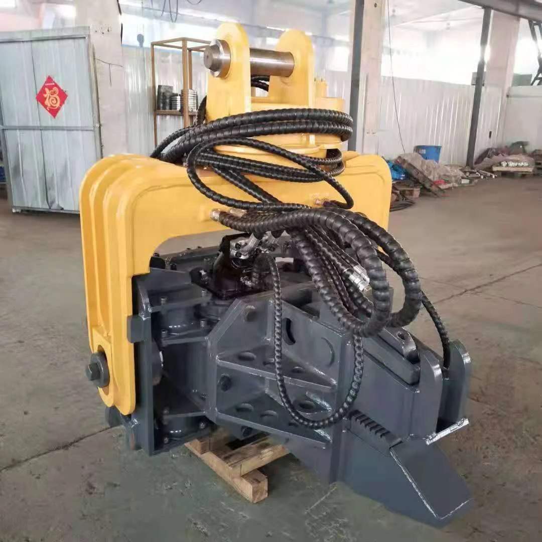 New High-Efficiency Hydraulic Steel Pile Driver Core Components Including Motor Pump Engine Construction Farming Solar Pile