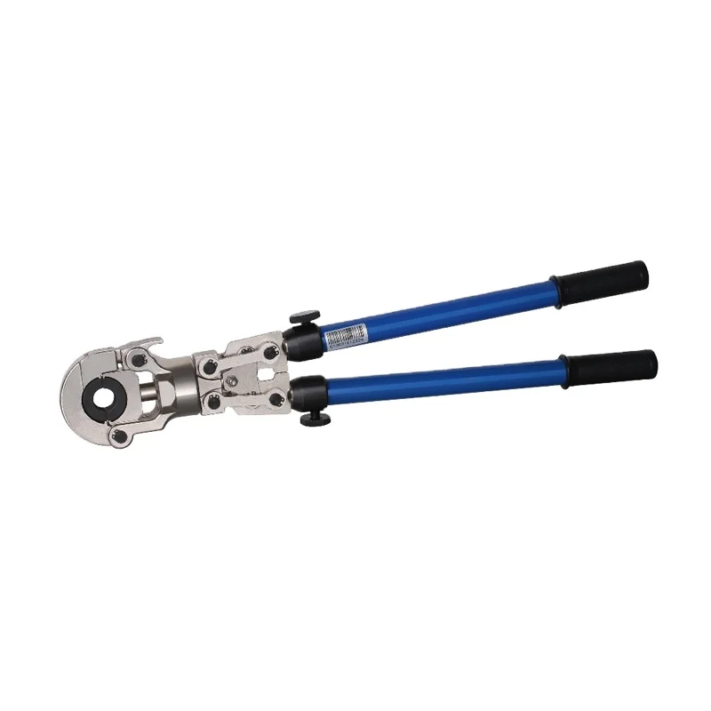PALCONN Hand Clamp Crimp Tool for Plastic Tubes PEX Tool with Replaceable Moulds and 360 Degree Rotatable Head