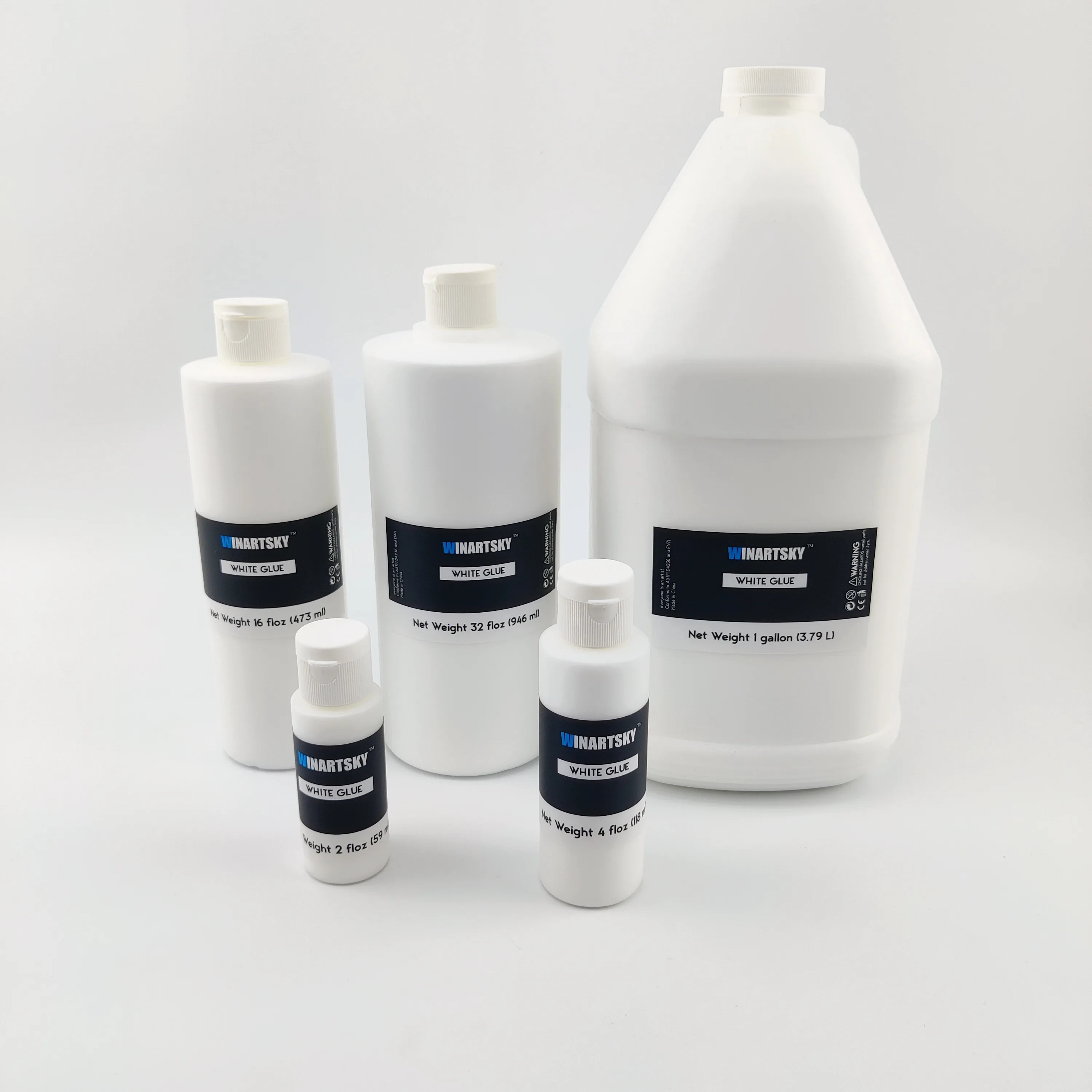 2OZ 4OZ 16OZ 32OZ 1gallon school craft white glue