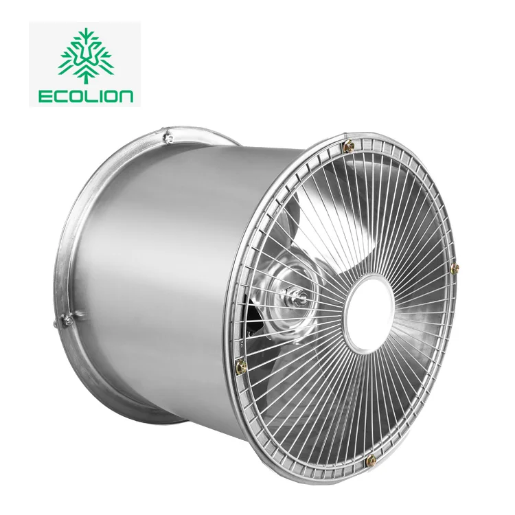 220V 380v AC Custom Industrial 10 12 14 16 Inch High Speed Duct Explosion Ventilation Exhaust Flow Fan