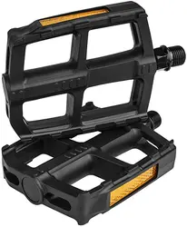 WHEEL UP Double MTB  pedal 9/16-Inch Boron Steel Spindle bicycle plastic pedal
