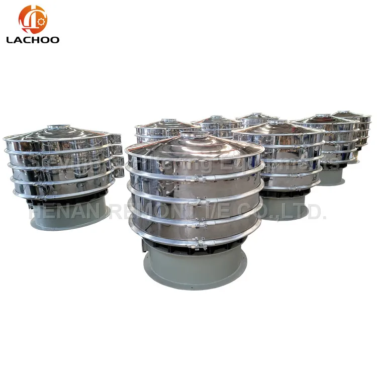 Electric vibrator sieve machine