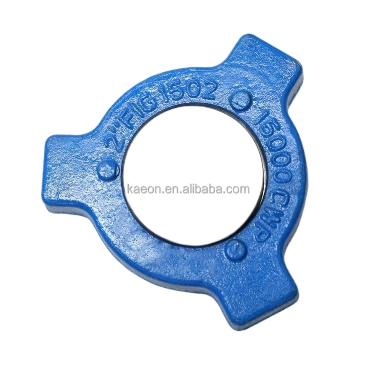 Three lug nuts and self locing ACME thread Threaded butt weld Hammer Union