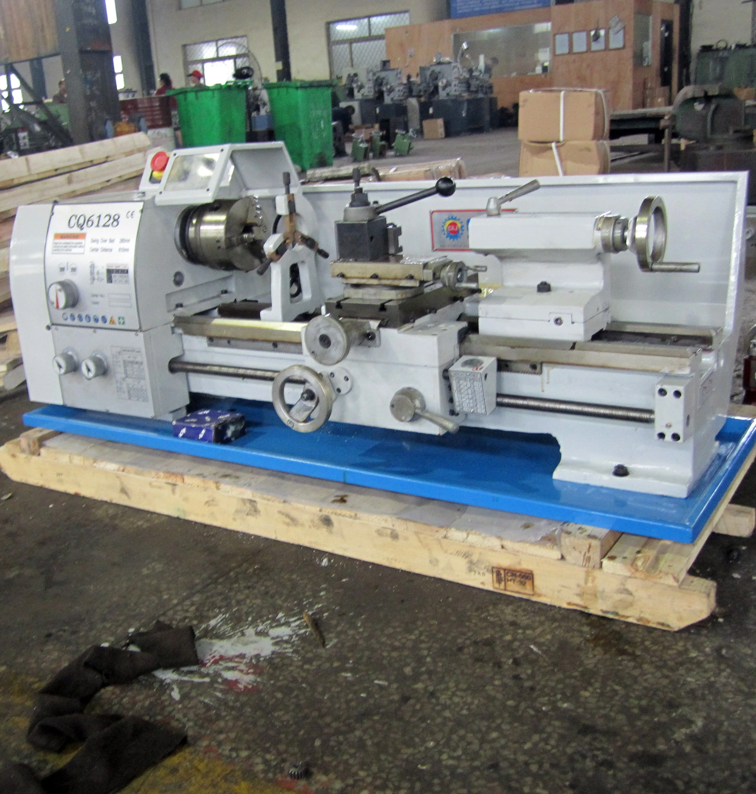 CQ6128 mini lathe machine