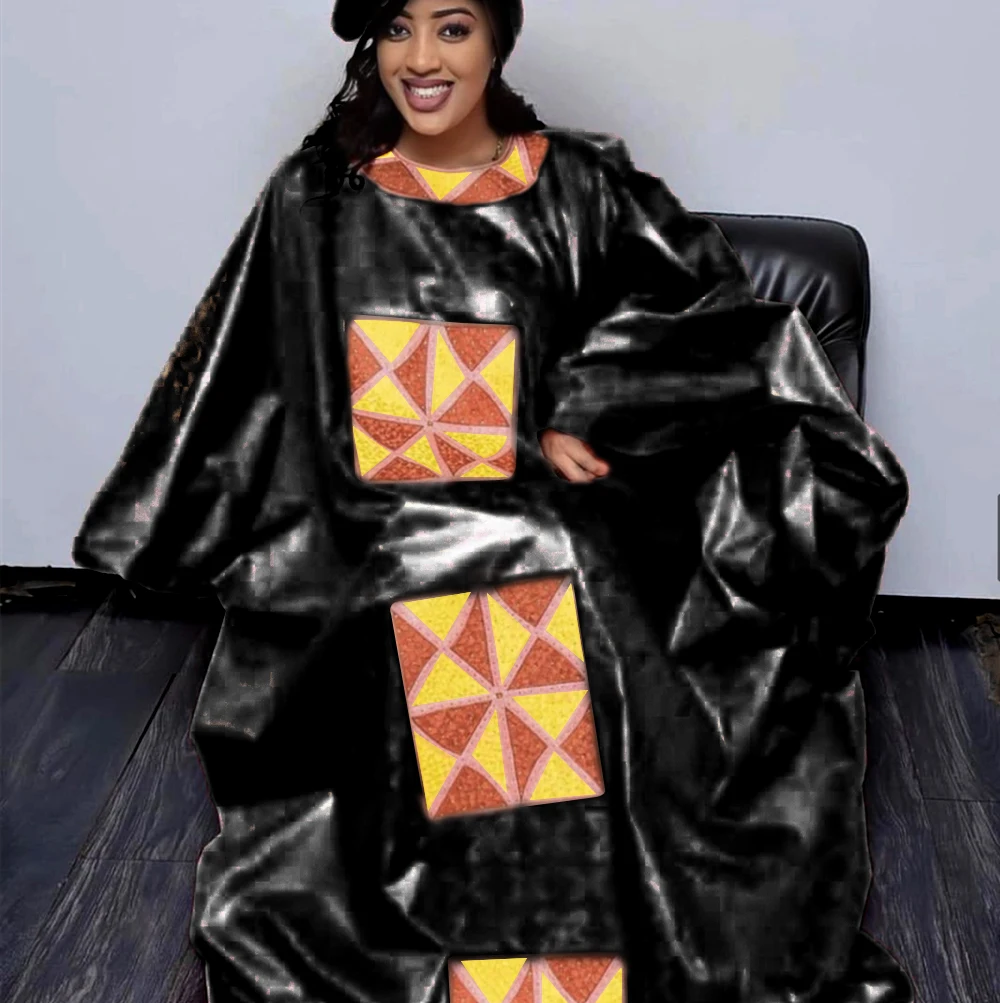 2022 hot sales Free Style African Dress For Woman Embroidery Design Ladys Clothes Plus Size Dresses For Women 4xl 5xl