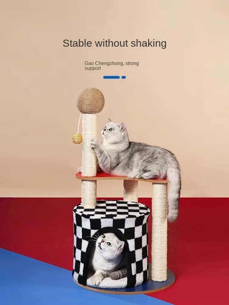 Sells large modern luxury factory large pet cats climbing trees