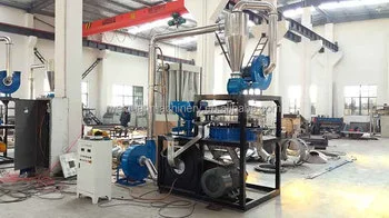 Plastic PVC PET LlDPE Pulverizer Machine/ Making Powder Machine low noise pulverizer mill machine cost