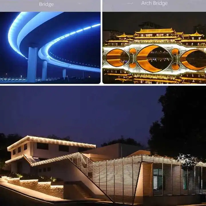 HUAYI Hot selling Aluminum IP65 RGB Dimmable 18 W 24 W 36 W 48 W Outdoor hotel led Wall Washer Light