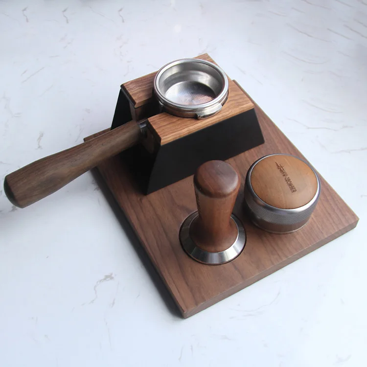 coffee wooden tamper stand stand coffee measure tamper spoon measure tamper black express stand coffee spoon