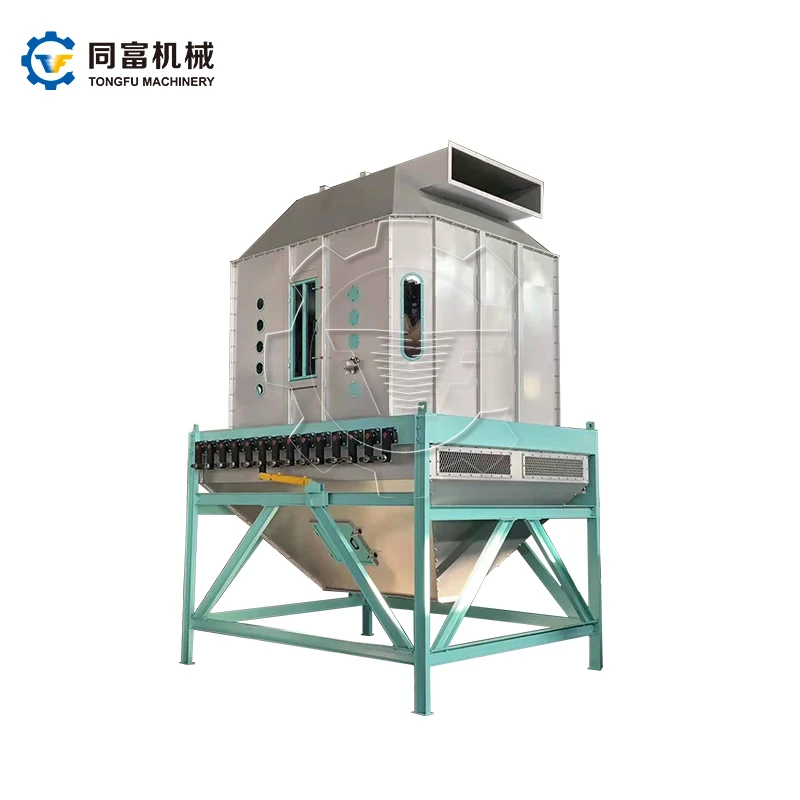 Energy Saving Biomass Counter-Flow Pellet Cooler