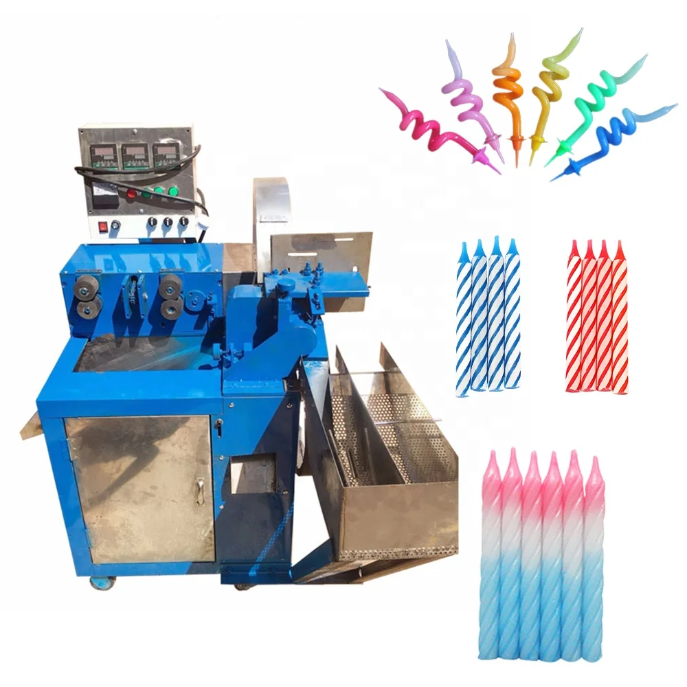 
Factory Price Cheap Automatic Spiral Pillar Religious White Stick Birthday Candles Making Machine Production Line In India 