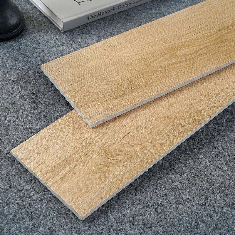 interior livingroom wood look like wooden finish ceramic tiles for terrace flooring in foshan