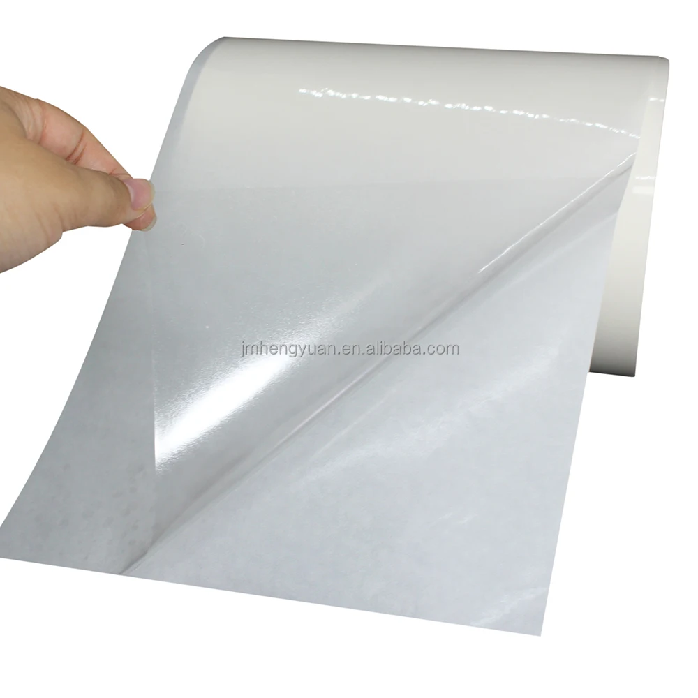 Self-adhesive Paper Sticker Polypropylene PP Film Jumbo Roll Label Transparent PP Label