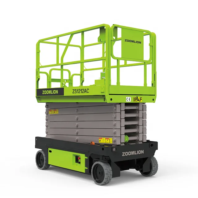 Zoomlion New China aerial work platform ZS1212AC 13.80 m Electric Drive Scissor Lift