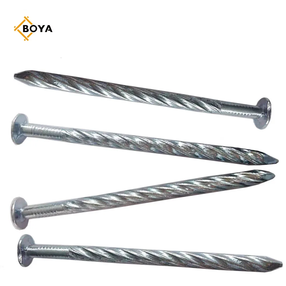 Hot sale pallet nail screw for wood with ring shank or smooth shank from Tianjin boya screw manufacturer