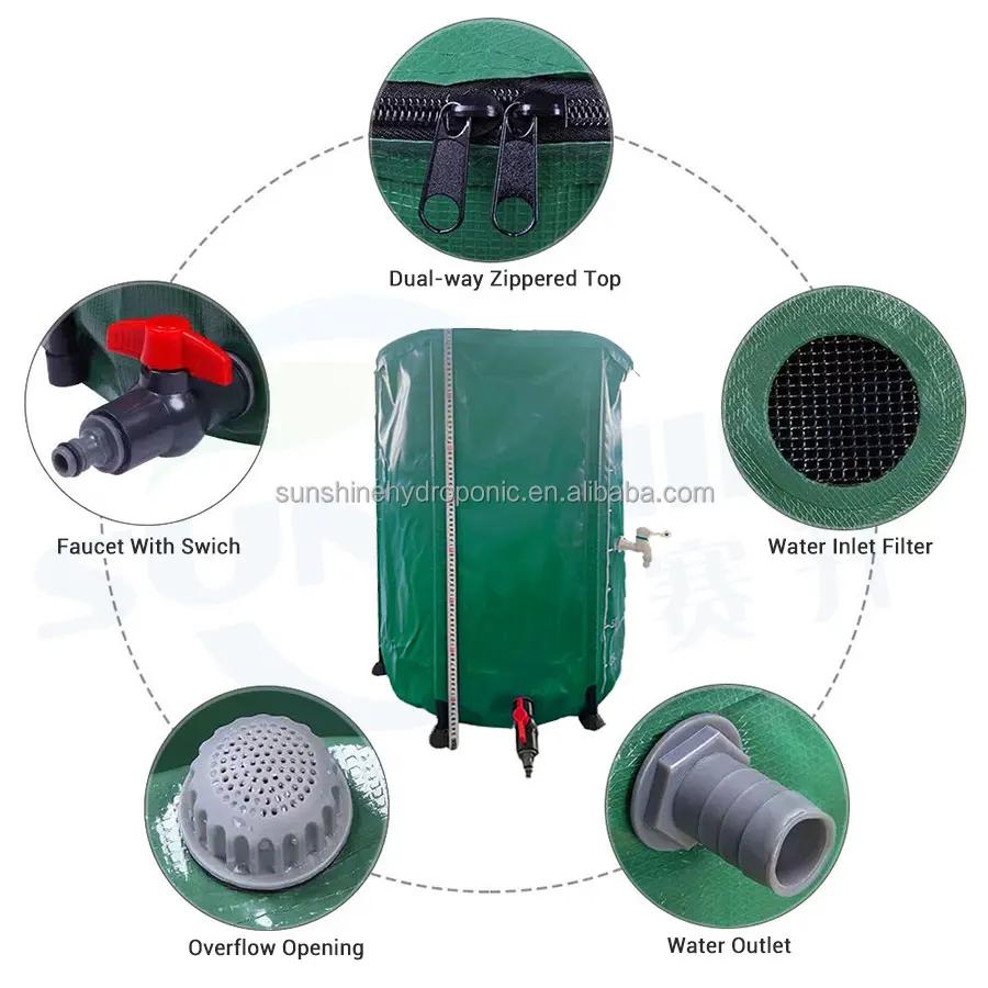 50L / 100L 225L 750L супер резервуар для воды