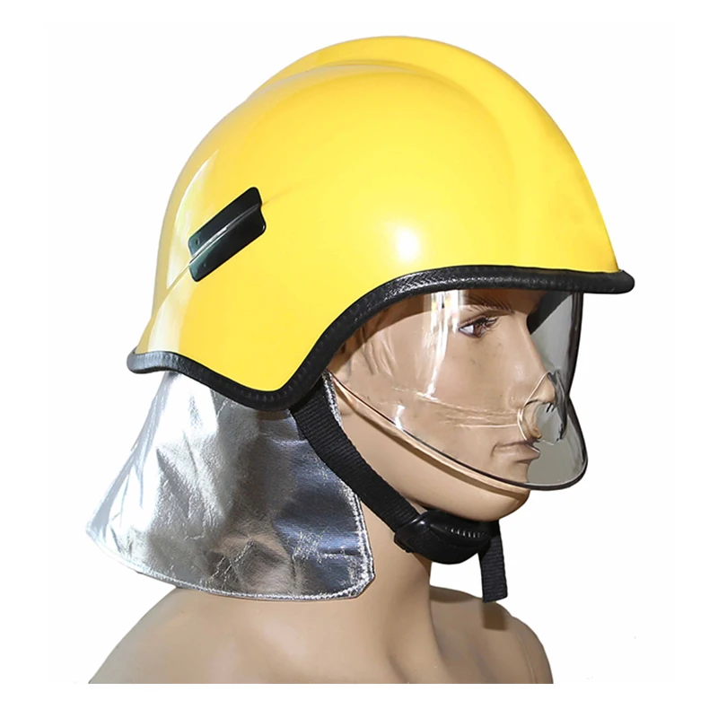 Fireman Protective Good Quality Firefighter Using American Type Fire Helmet