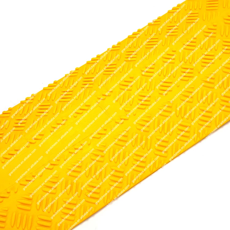 
Rubber drop over cable protector ramp cable tray 