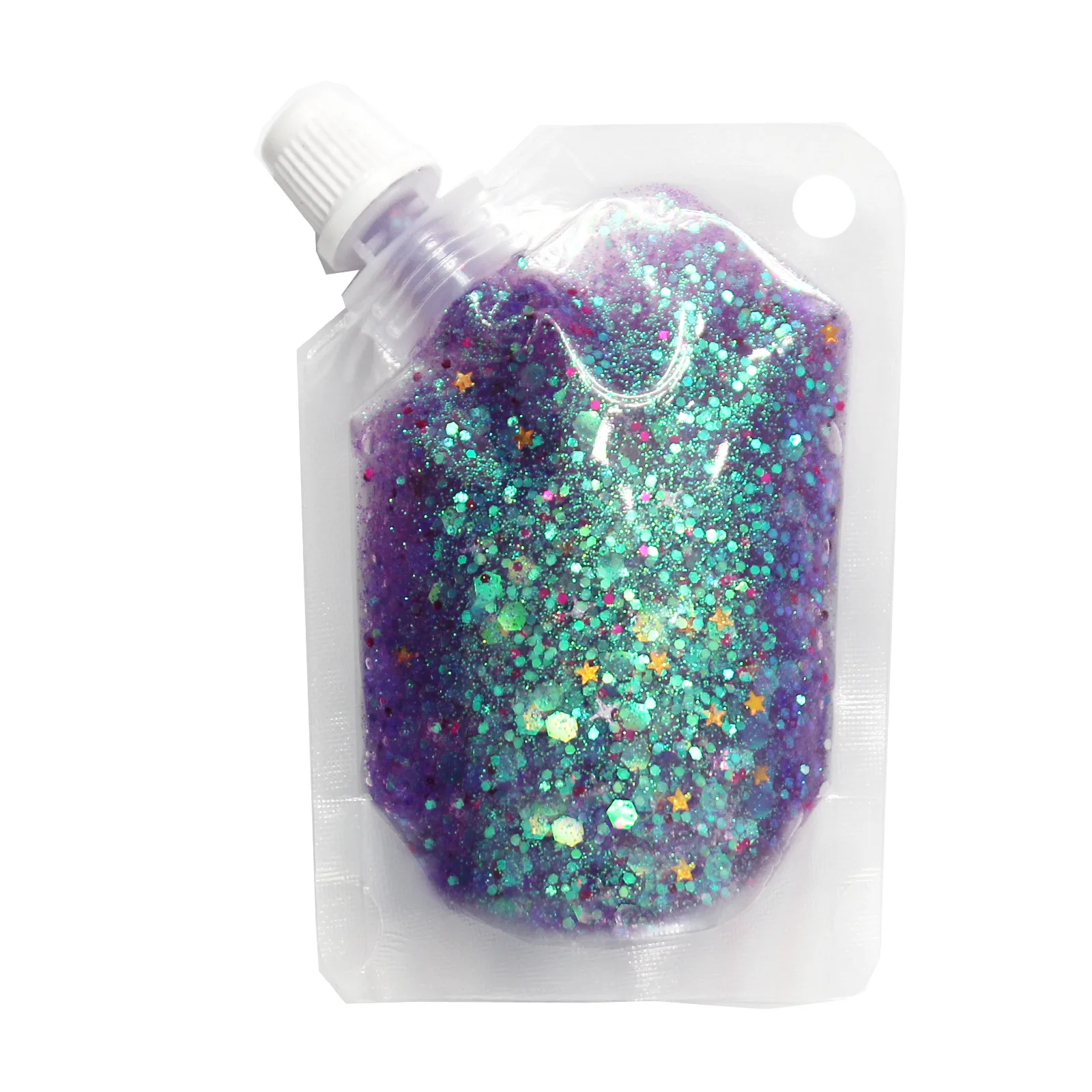 Holographic Face & Body Glitter Gel Shimmer Makeup for for Whole Body Long Lasting Waterproof Mermaid Sequins Party Glitter Gel