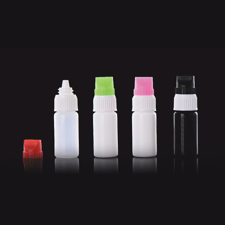 Ldpe plastic dropper bottle 100ml 120ml with childproof screw cap