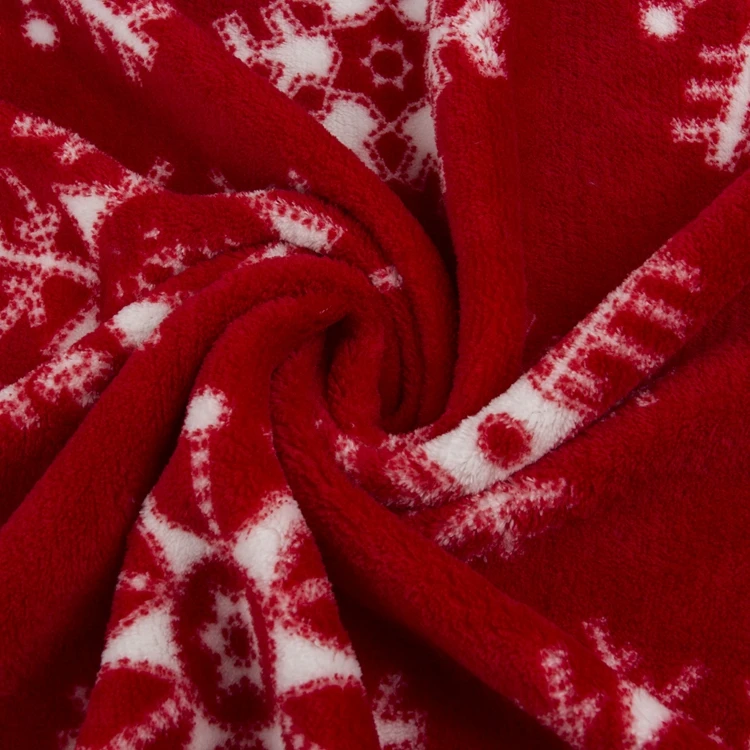 wholesale austrian purple fleece fabric custom print sherpa fleece fabric