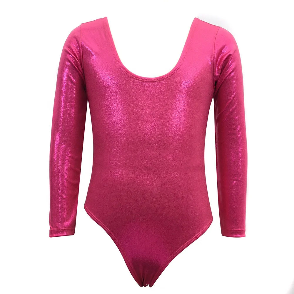 Детская гимнастическая одежда для маленьких девочек, детские спортивные трико