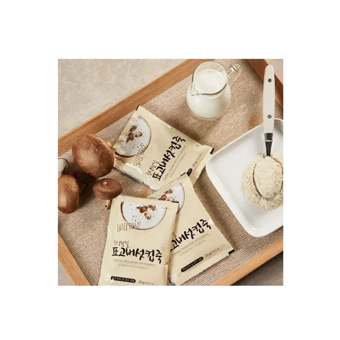 Мгновенный порошок лентинуса edodes разнообразие рыболовных и сельскохозяйственных продуктов в сочетании с питательной мгновенной