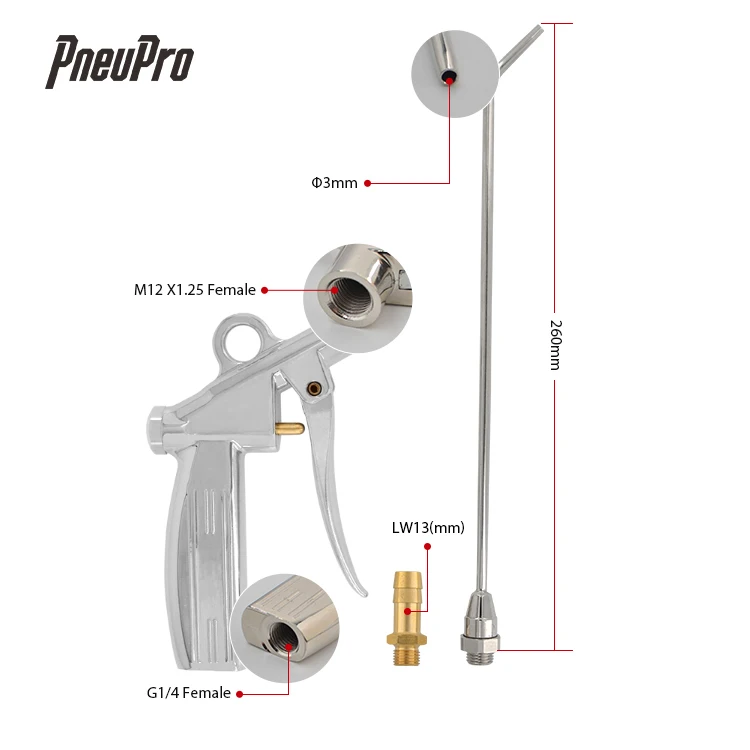 311-2174-00 China manufacturer Pneumatic high pressure air blow gun tool