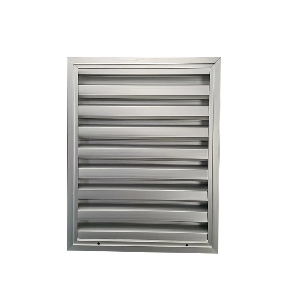 buildings louver Aluminum construction ventilation system construction water proof louver