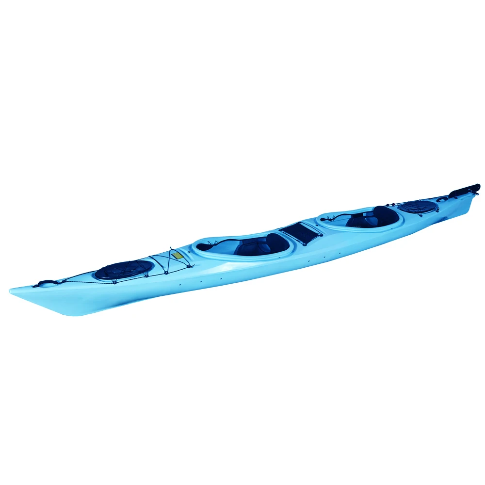 2021 Customized touring ocean kayak for sale racing sit in plastic canoe fishing kayak  and sea kayak