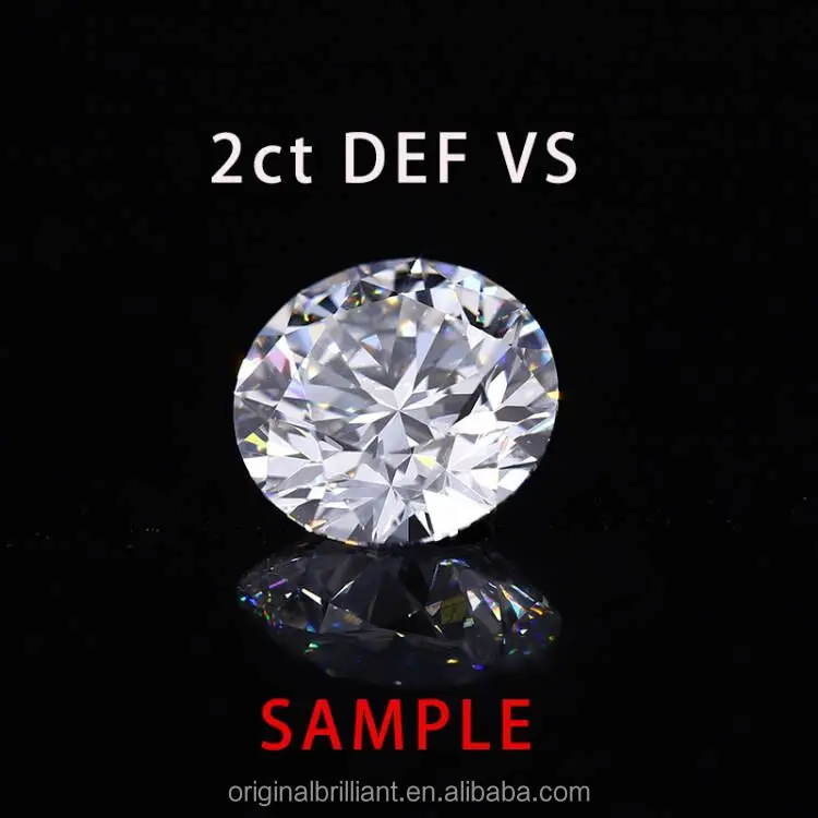 CVD Lab Grown Diamonds Loose Jewelry Synthetic Diamonds 100% Promise Real Moissanite