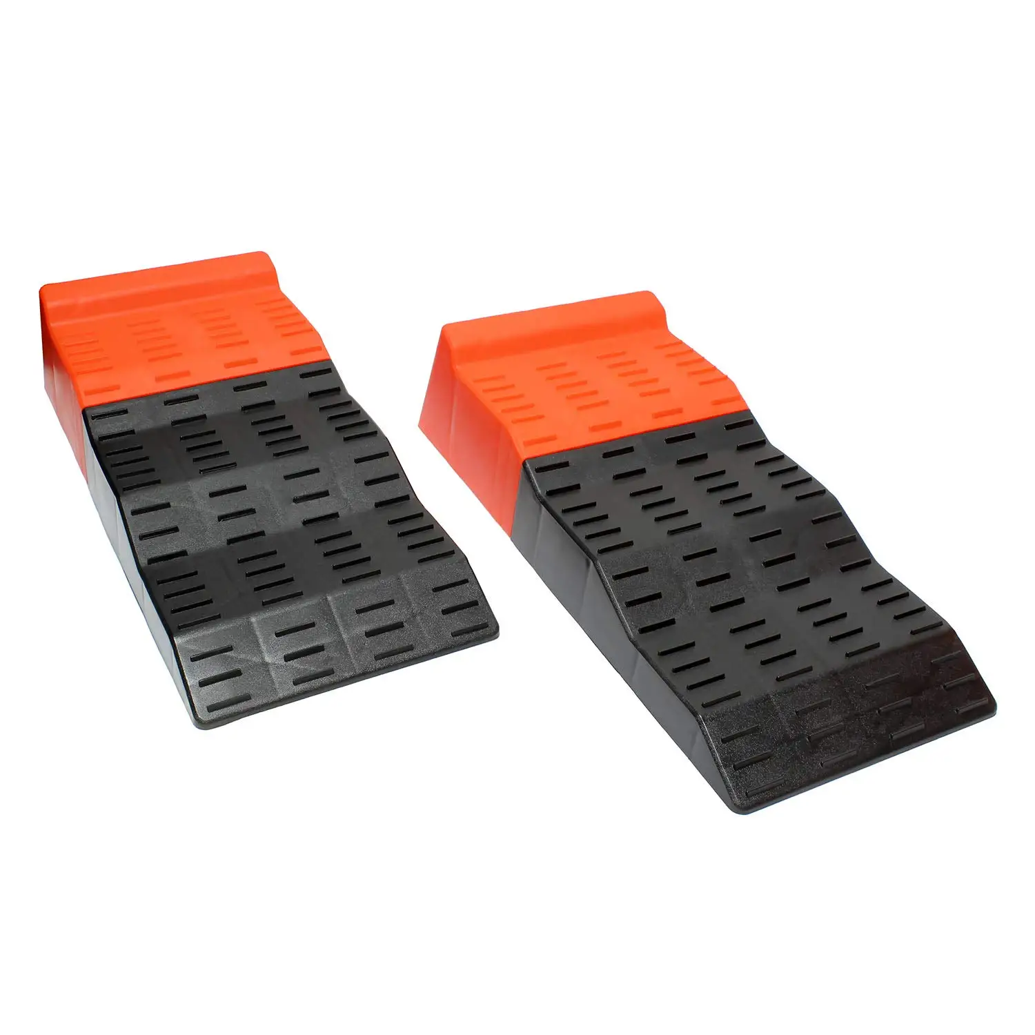 Tandem Axle Leveler Ramps-3 Level RV Leveling Blocks Heavy Duty Separating Camper Leveling Ramps, 2 Pk