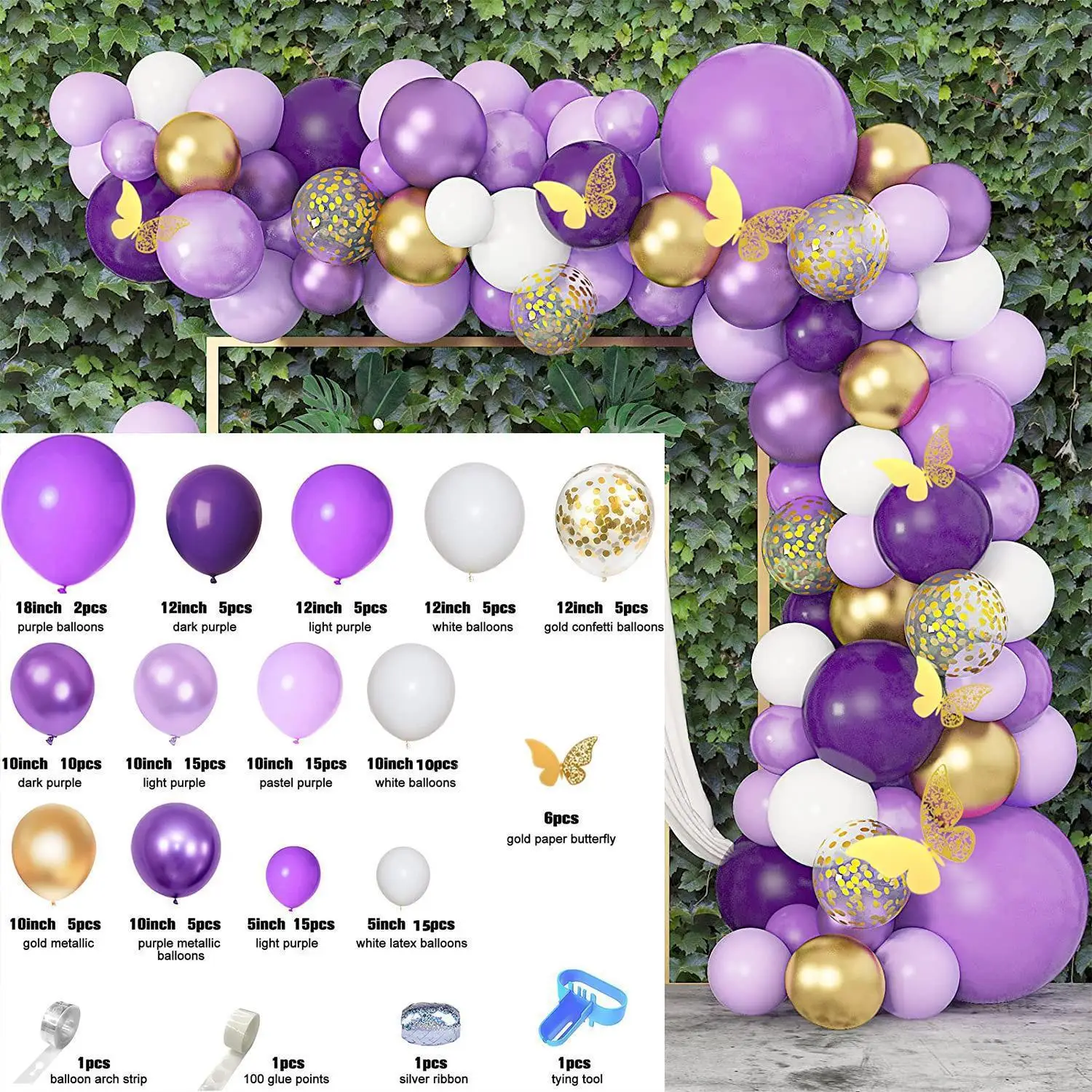 Balloon Set Theme Party Event Decoration Wedding Birthday Decoration Wedding Ceremony Decoration Balloon Chain