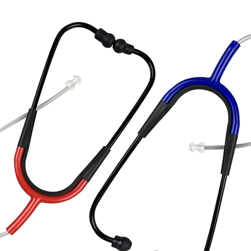 Good Price High Quality Medical Dual Head Plastic Listening Tube Hearing Aid Stetoclip Hearing Aid Tester Stethoscope
