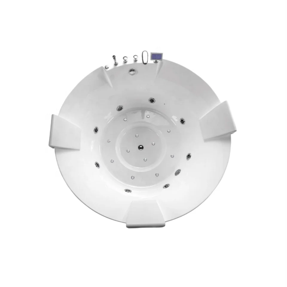 Современная акриловая массажная ванна для взрослых 1800*1800*820 мм