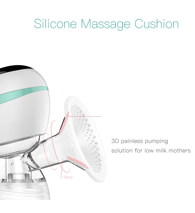 YOUHA портативный одиночный электрический молокоотсос с бутылочкой для детского молока